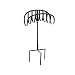 Liberty Garden Products 647 Manger 125-Foot Capacity Three Point Steel Garden Hose Stand Black