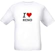 I LOVE RENO - City-series - White T-shirt