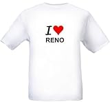 I LOVE RENO - City-series - White T-shirt