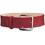 Athletic Specialties Men's 1 1/2” Leather Uniform ( sz. M, Scarlet )