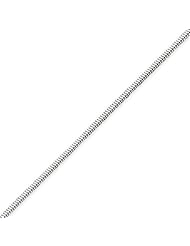 Sterling Silver 1.5mm Octagonal Snake Chain - 30 Inch