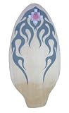 104cm Wooden Skimboard Tribal Design