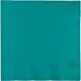 Creative Converting Touch of Color 2-Ply 50 Count Paper Lunch Napkins, Tropical Teal