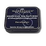 Naturopatch - Essential Oil Patches All Natural Relief From Coughs and Colds - Eucalyptus, 10pc Tin