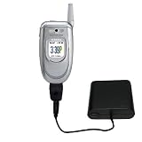 Emergency AA Battery Charge Extender for the Samsung SPH-A680 - Gomadic Brand w/ TipExchange Technology