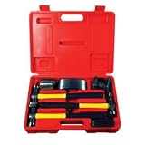 Auto Body and Fender, Hammer and Dolly Set w/ Case - 7 Pc. - 5510, by Astro Pneumatic - Astro Pneumatic - 5510