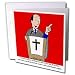 Rich Diesslins Pun Religious Light Cartoons - Churchs Tendency to Go Informal and Coffee - Greeting Cards-12 Greeting Cards with envelopes