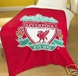 Kitchen & Housewares : Liverpool Football Club Fleece Blanket / Throw