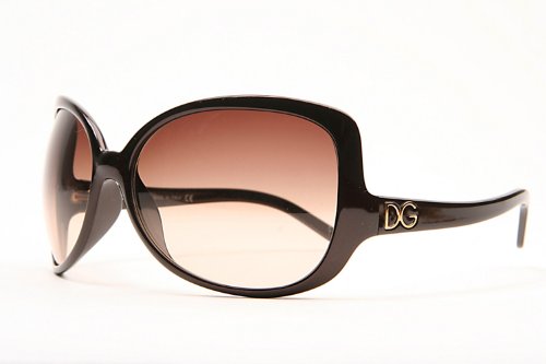 Dolce & Gabbana Sunglasses Designer Fashion AUTHENTIC Womens Brown Brown Shaded Eyewear DG6035 572 13