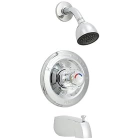 Delta 1348 Monitor 13 Series Tub and Shower Trim, Chrome
