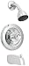 Delta 1348 Classic Single-Handle Tub and Shower Faucet, Chrome