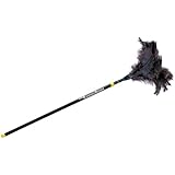 Mr. Long Arm 741 Ostrich Feather Duster with Extension Pole, 3-to-6 Foot