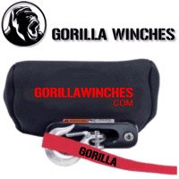 GORILLA Universal ATV Winch Cover Neoprene for 2000lb to 3000lb VE