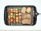 Sanyo HPS-SG3 200-Square-Inch Electric Indoor Barbeque Grill, Black