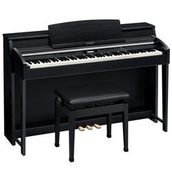 Casio AP620 Digital Console Piano with matching height-adjustable bench