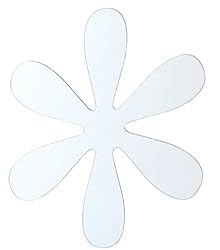 RoomMates MIR0003FLL Flower Peel and Stick Mirror