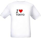 I LOVE TOKYO - City-series - White T-shirt