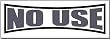 NO USE FOR A NAME - Pinched - Sticker