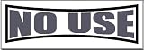 NO USE FOR A NAME - Pinched - Sticker