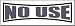 NO USE FOR A NAME - Pinched - Sticker