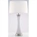 Table Lamp - Stainless Steel/ White