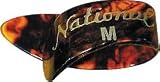 National Picks Plastic Thumb Pick 1 Dozen Shell Medium