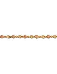 Landstroms Black Hills Gold Heart bracelet - P719