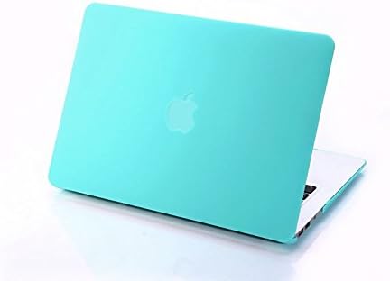 Love iCase - Macbook Pro Case 13 inch with Retina Display Soft-Touch Plastic Hard Case Cover NO CD-ROM Drive (Model A1502 &amp; A1425) - Turquoise