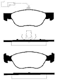 Produkt-Bild: AUTEK Bremsbel&auml;ge vorn LANCIA THEMA 2000i.e.16V ALFA ROMEO 145 1.6i.e.16VT.S. 146 1.6i.e.16VT.S. 1.9JTD FIAT PUNTO 1.3JTD16V 1.9JTD80 BARCHETTA 1.816V MAREA 1.9JTD105 1.610016V 1.9JTD110 1.9TD100 1.811516V BRAVA 1.8GT16V 1.9JTD105 1.9TD100S BRAVO 1.9TD100S 1.8GT 1.9JTD105
