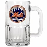 MLB New York Mets 20-Ounce Root Beer Style Mug - Primary Logo