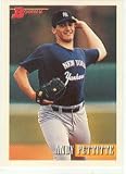 1993 Andy Pettitte Bowman Baseball MLB Rookie Cards - Near Mint to Mint Condition (New York Yankees)