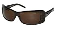 Gianfranco Ferre GF 712 Plastic Frame Women's Sunglasses (Brown)