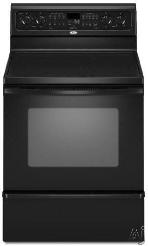 Whirlpool : GFE471LVB 30in Freestanding Electric Range Black