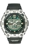 Casio Sports Gear Grey Digital Analog Dial Men's Watch #AQ-W100-1AVCF