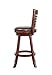 Boraam Florence Bar Height Stool, 29-Inch, Distressed White, 2-Pack