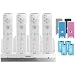 Nyko 87060 Nintendo Wii Quad Charging Dock & Rechargeable Battery Pack Set (Video Game Access / Power Accessories)