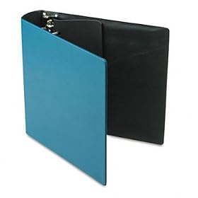 Samsill 17668 - Top Performance DXL Locking D-Ring Binder With Label Holder, 2 Capacity, Teal-SAM17668