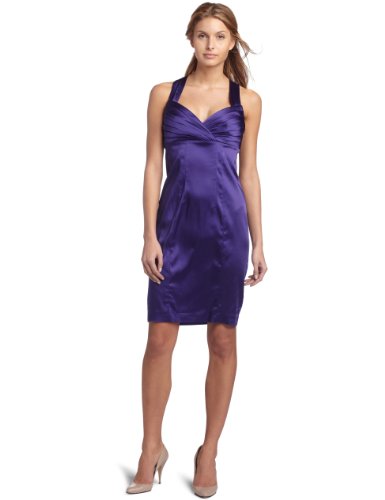 Calvin Klein Women's Stretch Satin Dress