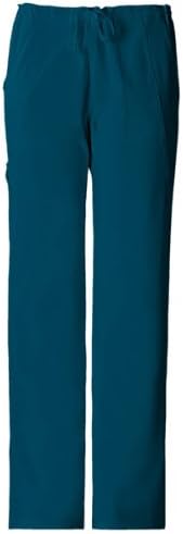Perfect Stretch Mid-Rise Drawstring Cargo Pant-Carribean Blue,XX-Small
