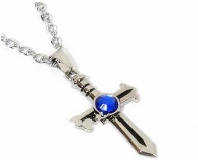 MSON Fairy Tail Grey Cross Diamond Necklace Cosplay Accessory