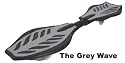 RipStick Wave Surfing Skateboard RipStik with Flashing Wheels Grey