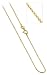 14 KT Yellow Gold Rolo Chain 0.6 MM Wide 14K Necklace Length 16" 18" 20" 22" 24"