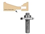 09-501, 1/2 Shank Back Cutter Router Bit, Radius Profile