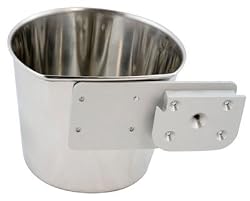 Kennel Gear 1 Quart Crate Pail with Insert Block