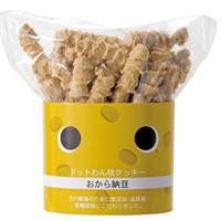 ドットわん枝クッキー　おから納豆　40g