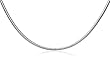 Sterling Silver Round Magic Chain, 18