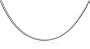 Sterling Silver Round Magic Chain, 20"