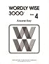 WORDLY WISE 3000 BOOK 4 ANSWER KEY