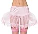 PINK Teardrop Lace Petticoat Adult Halloween Outfit - One Size Fits Most Women