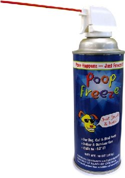 Childrens Toyshop  Pet Supplies : Poop Freeze Aerosol Freeze Spray